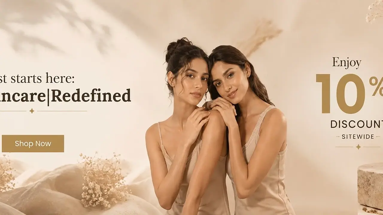 Brightening & Hydrating Face Serum Banner Mobile