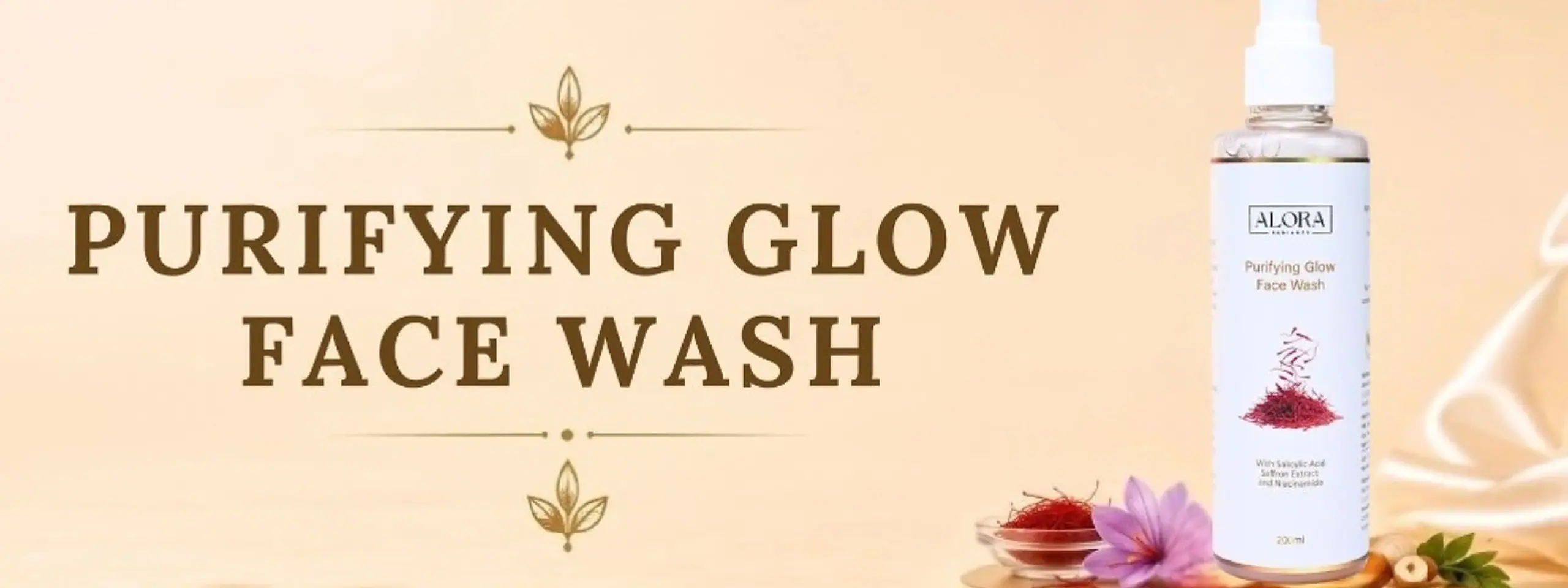 Soothing Face Scrub Banner Desktop